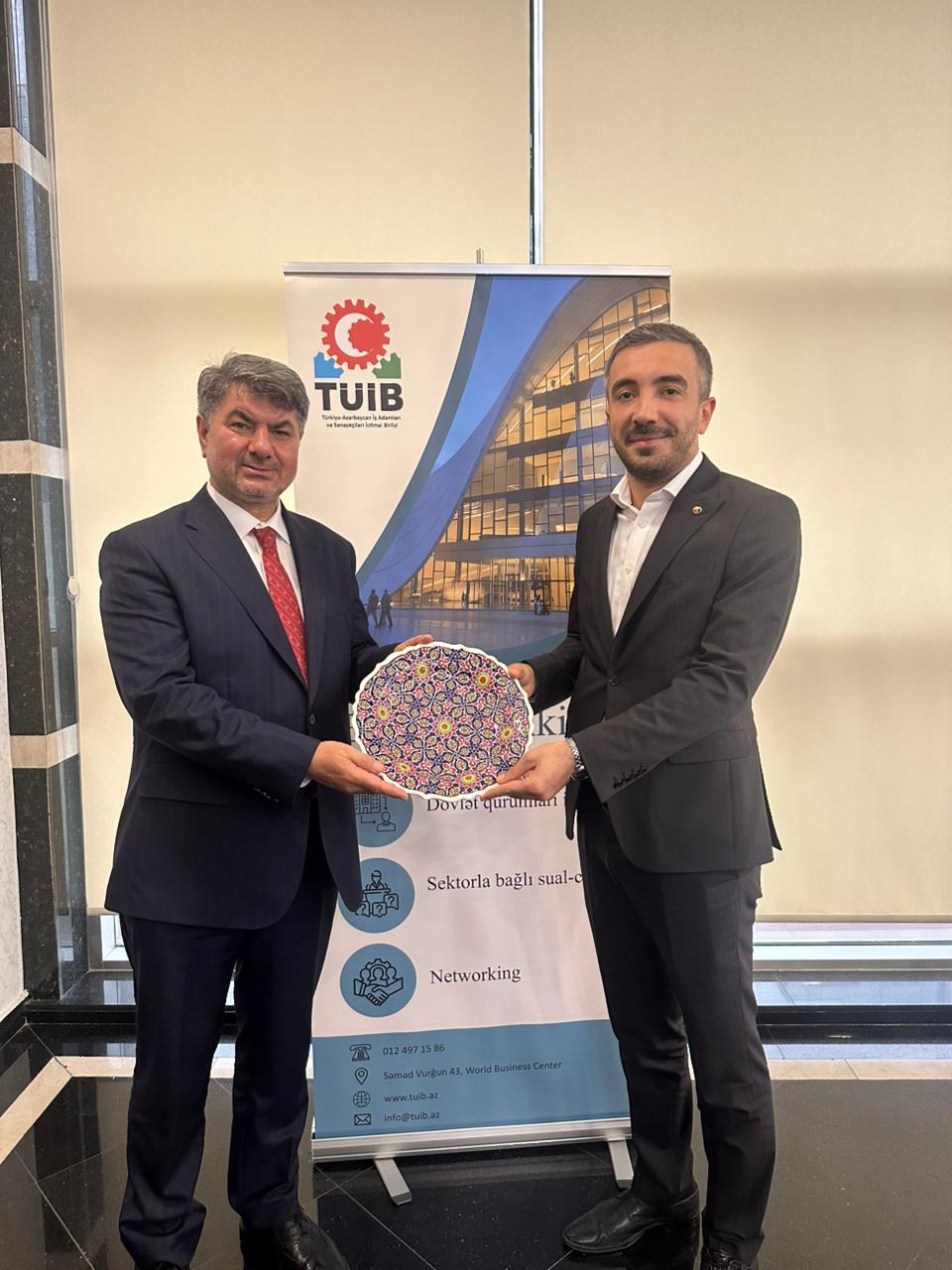 Adıyaman Ticarət və Sənaye Odası (TSO) TÜİB-i ziyarət edib.